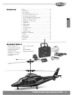 Предварительный просмотр 21 страницы Carson Agusta Westland Grand Instruction Manual