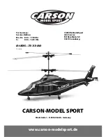 Предварительный просмотр 104 страницы Carson Agusta Westland Grand Instruction Manual