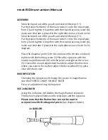 Preview for 3 page of Carson AIM MTEL-50 Instruction Manual