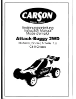 Carson Attack-Buggy 2WD Instruction Manual предпросмотр