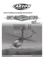 Carson BIG Hughes 500 Instruction Manual предпросмотр