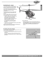 Предварительный просмотр 17 страницы Carson BIG Hughes 500 Instruction Manual