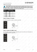 Preview for 15 page of Carson CST9D3P User Manual