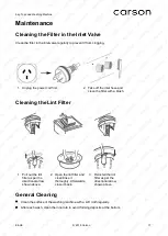 Preview for 17 page of Carson CST9D3P User Manual