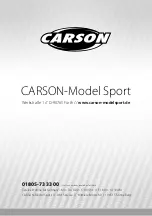 Preview for 20 page of Carson DRAGSTER 3 Instruction Manual