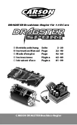 Carson Dragster Sport Instruction Manual preview