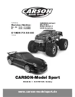 Предварительный просмотр 60 страницы Carson FD Monster Off-Road + On-Road Instruction Manual