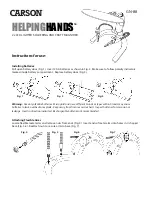 Carson HELPINGHANDS GN-88 Instructions For Use preview