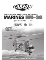 Предварительный просмотр 1 страницы Carson Marines HM-38 Instruction Manual