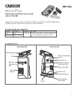 Preview for 7 page of Carson MicroFlip MP-250 Manual