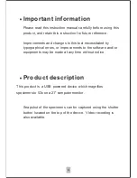 Preview for 4 page of Carson MM-480 User Manual