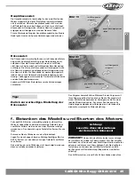 Предварительный просмотр 45 страницы Carson Nitro Buggy CNB 204016 Instruction Manual