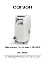 Предварительный просмотр 1 страницы Carson PA200 II User Manual