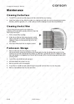 Предварительный просмотр 17 страницы Carson PA300 II User Manual