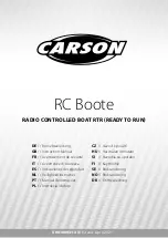 Carson RC Boote Instruction Manual preview