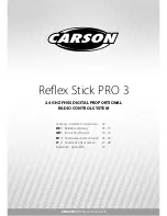 Carson Reflex Wheel Pro LCD 3 Instruction Manual preview