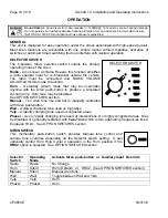 Предварительный просмотр 10 страницы Carson SA-430-10 Installation And Operating Instructions Manual