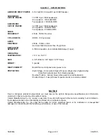 Preview for 2 page of Carson SA-500-11 14V Installation And Operating Manual