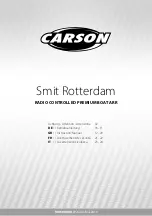 Предварительный просмотр 1 страницы Carson Smit Rotterdam Instruction Manual