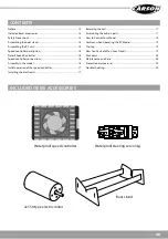 Предварительный просмотр 13 страницы Carson Smit Rotterdam Instruction Manual