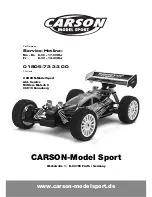 Предварительный просмотр 76 страницы Carson Specter Two Brushless Instruction Manual