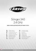 Предварительный просмотр 1 страницы Carson Stinger 340 Instruction Manual