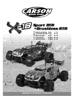 Carson X-18 Brushless RTR Instruction Manual preview