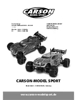 Preview for 104 page of Carson X-18 Brushless RTR Instruction Manual