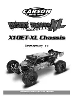 Carson X10ET-XL Beat Warrior Instruction Manual preview