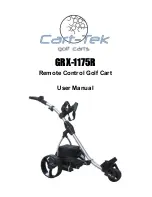 Cart-Tek GRX-1175R User Manual preview