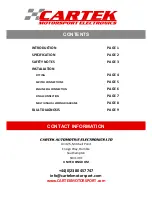 Preview for 2 page of Cartek Battery Isolator XR User Manual And Instructions