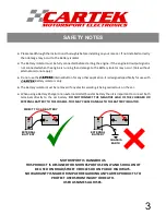 Preview for 5 page of Cartek Battery Isolator XR User Manual And Instructions