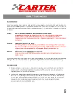 Preview for 11 page of Cartek Battery Isolator XR User Manual And Instructions