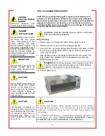 Preview for 6 page of CARTER-HOFFMANN CGM24 Owner'S/Operator'S Manual