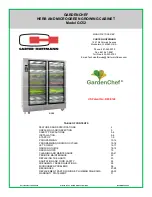 CARTER-HOFFMANN GARDENCHEF GC52 Manual предпросмотр