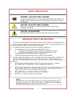 Preview for 2 page of CARTER-HOFFMANN VCNH3W2S Owner'S And Operator'S Manual