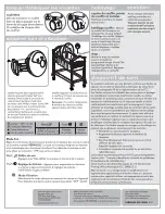 Предварительный просмотр 8 страницы Carter's Classic Comfort Instruction Manual