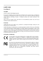 Preview for 3 page of Cartft FLEETPC-4-F User Manual