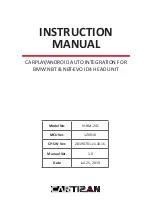 Cartizan VI-BM-24C Instruction Manual предпросмотр