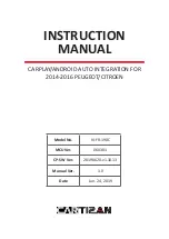 Cartizan VI-FR-190C Instruction Manual предпросмотр