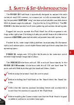 Preview for 5 page of Cartoni FOCUS 22 User Manual/Maintenance