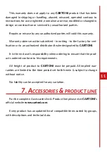 Preview for 11 page of Cartoni FOCUS 22 User Manual/Maintenance