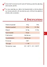 Preview for 9 page of Cartoni Focus 8 User Manual/Maintenance