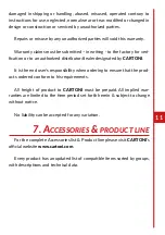 Preview for 11 page of Cartoni Focus 8 User Manual/Maintenance