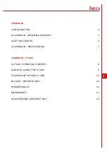 Предварительный просмотр 3 страницы Cartoni LAMBDA 50 User Manual/Maintenance