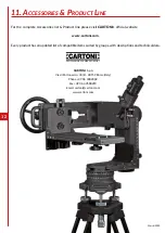 Предварительный просмотр 12 страницы Cartoni LAMBDA 50 User Manual/Maintenance