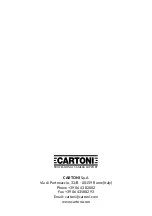 Preview for 12 page of Cartoni MASTER 65 User Manual/Maintenance