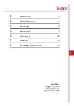 Preview for 3 page of Cartoni Master MK2V User Manual/Maintenance