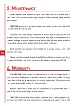 Preview for 10 page of Cartoni Master MK2V User Manual/Maintenance