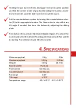 Preview for 9 page of Cartoni MAXIMA 5.0 User Manual/Maintenance